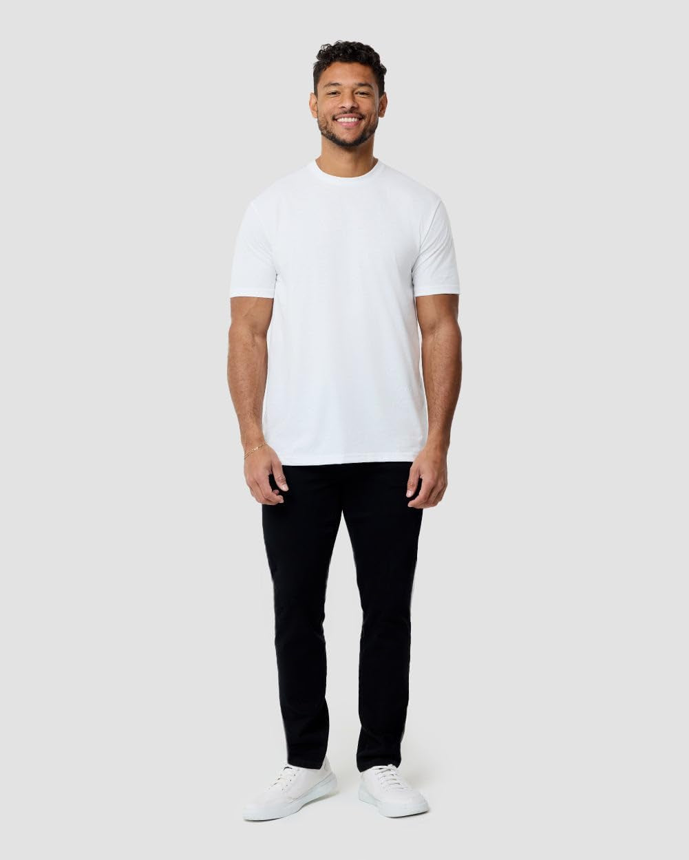 Mens T Shirt - Short Sleeve Crew Neck Soft Fitted Tees S - 4XL Fresh Classic Tshirts