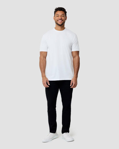 Mens T Shirt - Short Sleeve Crew Neck Soft Fitted Tees S - 4XL Fresh Classic Tshirts