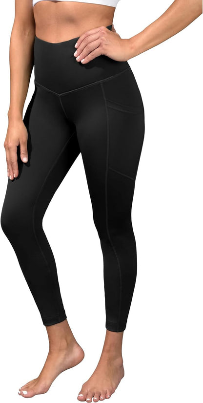 Super High Waisted Tummy Control Ankle Leggings - Squat Proof & Pocketed for Ultimate Comfort!